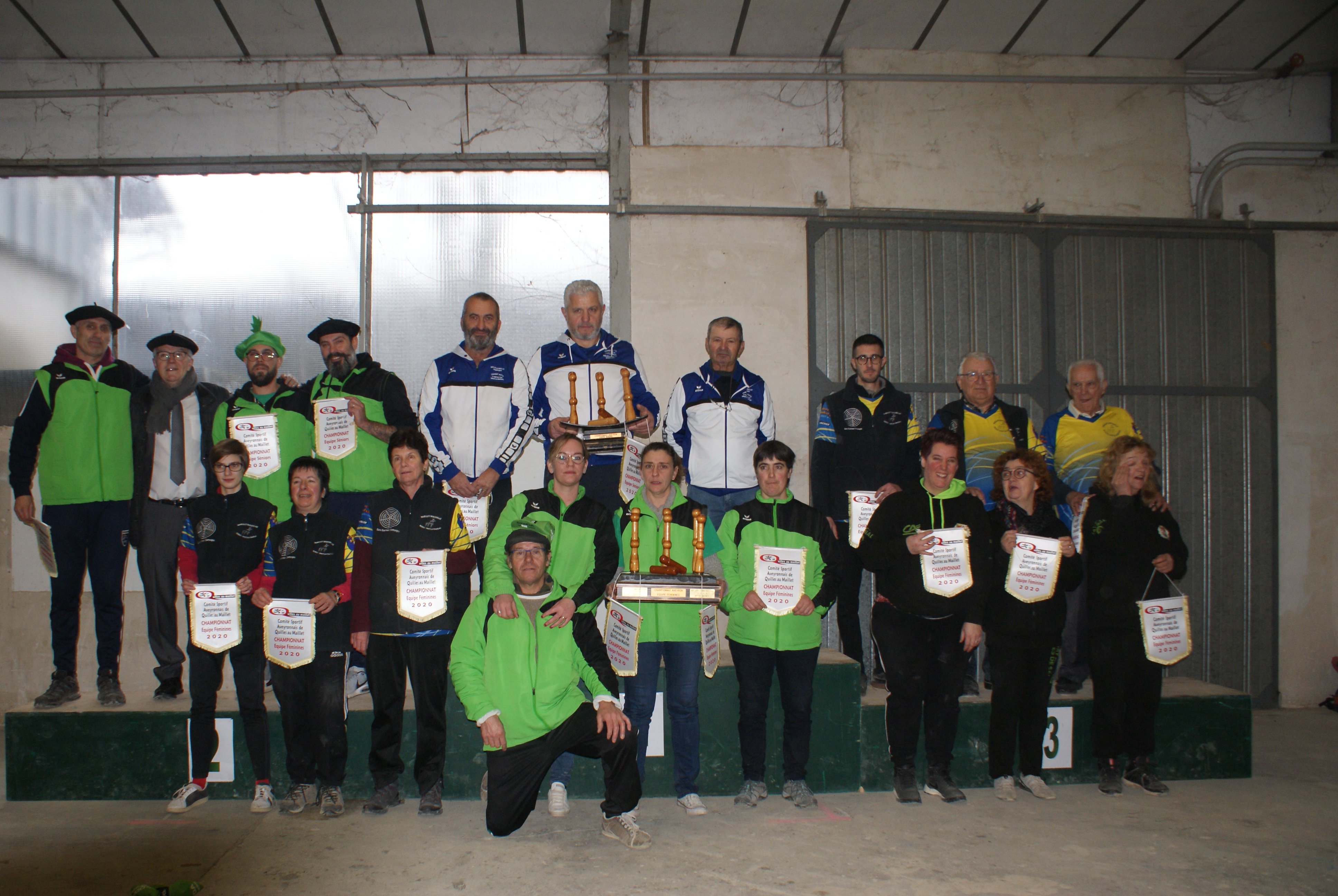 Podiums CHPT Aveyron 2020